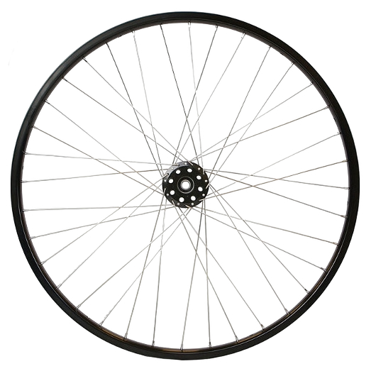 Wheel 24" HP Spokes (CR20 24-540) - Black Hub